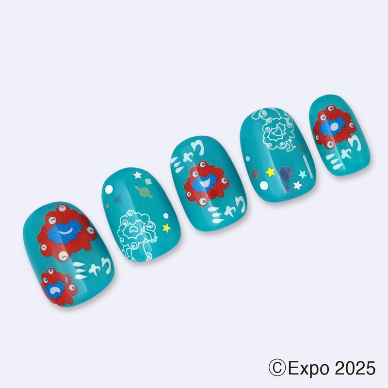 Tsumekira BA-MYA-102 2025 Osaka Kansai Banhibo Myaku Nail Sticker 2