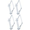 (Pack of 4) 1/4" x 2-3/4" Trailer Coupler Pin, Galvanized