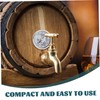 Beatifufu Wine Thermometer for Winemakers Stainless Steel Temperature Gauge with