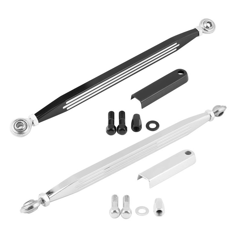 Duokon Shift-Link, Motorcycle CNC Shift Linkage Rod Shifter Link (Black)