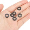 PATIKIL M5 Rubber Flat Washer, 20 Pack 5mm ID 12mm