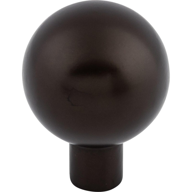 Barrington Brookline Round Knob Finish: Flat Black