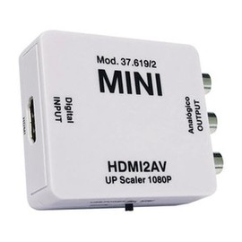 HDMI to Analog AV Converter, Support 1080P Video Input and Output, Ideal for Connecting Modern Devices to Old Screens