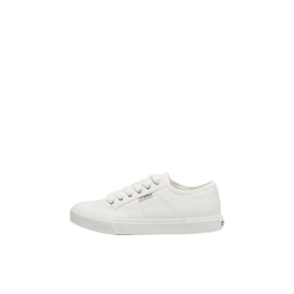 ONLY Women's Onlnicola Canvas Noos Trainers, White