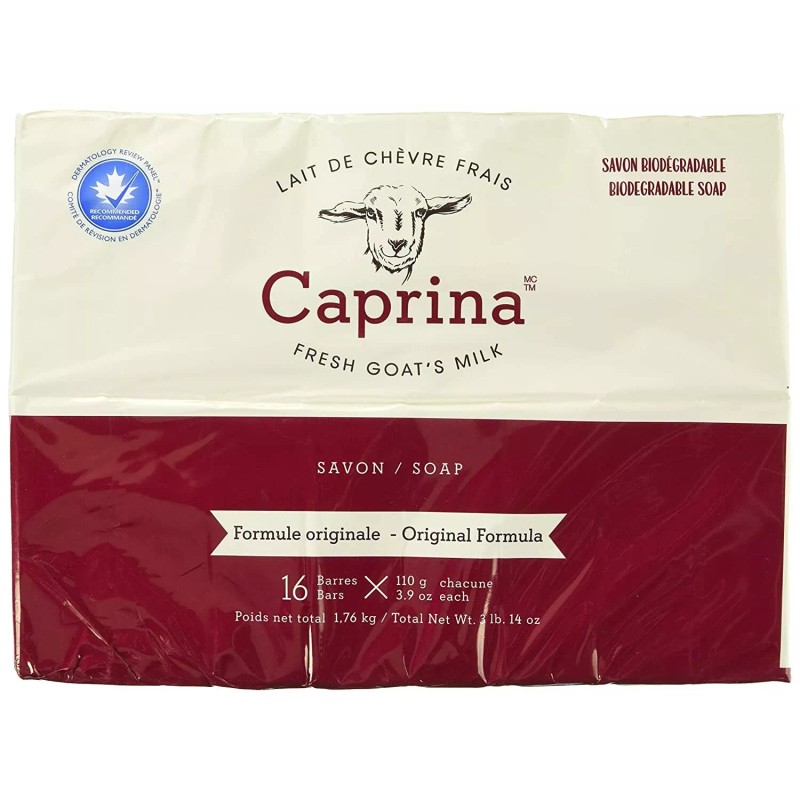 caprina New 16 Bar Caprina by Canus Fresh Goat's Milk