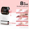 modelones Builder Nail Gel for Nails, 6 Colors Gel Builder