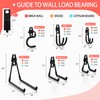 Kodreat 18 Pack Garage Hooks Heavy Duty - Anti-Slip Coating，