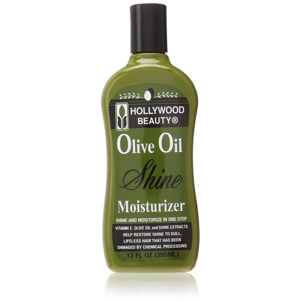 Hollywood Beauty Olive Oil and Shine Moisturising Hair Lotion, 12 Ounce by Hollywood Beauty