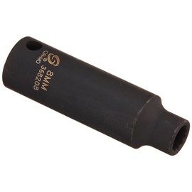 Sunex 368208 3/8-Inch Drive 8-mm 12-Point Deep Impact Socket