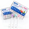 Mini Cepillos de Dientes Desechables 5 en 1 con Hilo