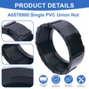 GDW A0578900 Single PVC Union Nut Fits R0452100 PLC1400 -