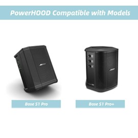 PowerHOOD 3ft 3 Prong Power Cord Compatible with Bose S1 Pro Portable Bluetooth Speaker System 787930-1120/ Bose S1 Pro+ Portable Wireless PA System 869583-1110 Repalcement AC Power Charger Cable