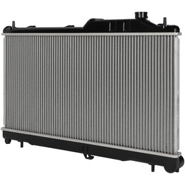 AZHZ 13091 Radiator and 3689 Condenser Aluminum Core Cooling Radiator for Subaru Impreza 2008-2015