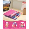 Document Folder A4, Portable Expanding Folder with 12 Compartments, with