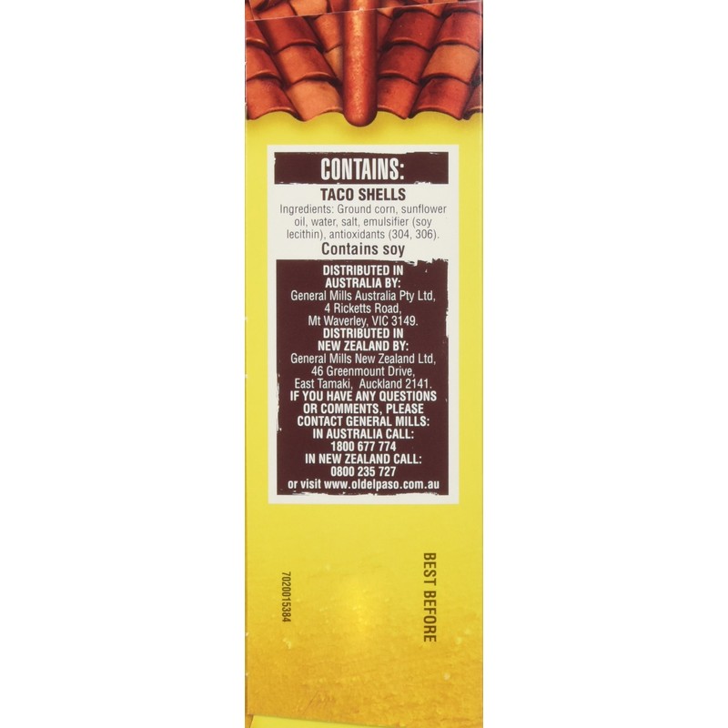 old el paso taco shell