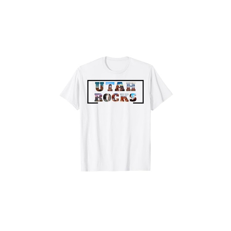 Utah Rocks, National Parks, Hiking, Rock Hunter Apparel T-Shirt