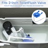 Toilet Flapper 2 Inch Replacement Kit, Universal Toilet Tank Flapper,