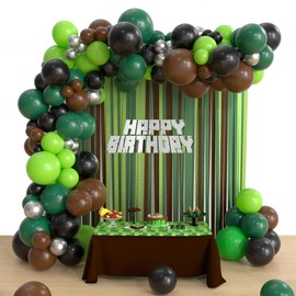 Birthday Gaming Balloons Party Decoration Video Game Birthday Decorations for Game Theme Birthday Party Supplies