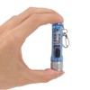 Keychain Flashlight Long Range Super Bright LED Flashlight USB Rechargeable