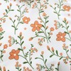Mateju Super King Fitted Sheets Floral Pattern, Soft Microfiber Bed