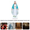 PRETYZOOM Virgin Marie Statue Religious Figure Catholic Mary Mother of