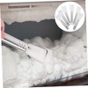 SUPVOX 6pcs Stainless Steel Ice Scraper Handheld Refrigerator Deicing Shovel