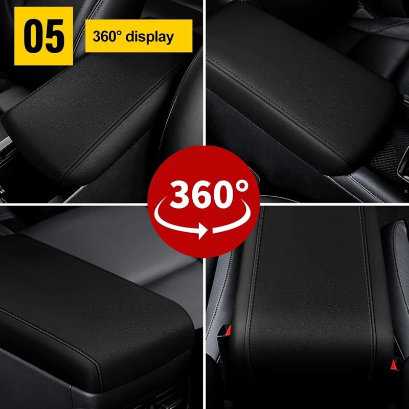 JXAUTOPART For 2020-2025 Mazda 3 Central Storage Box Armrest Cover