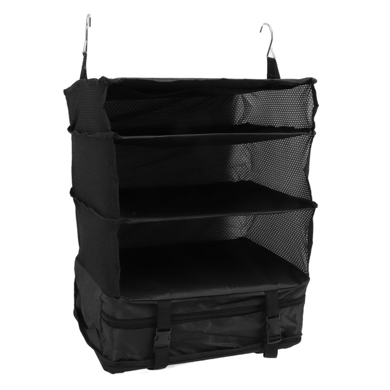 Hanging 3 Shelf Travel Shelves Bag Portable Multifunctional Large Capacity