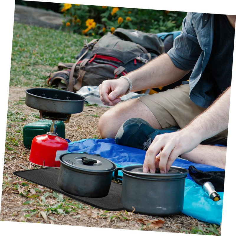 Abaodam Fire Pit Mat for Smokeless Fire Pit Fireproof and