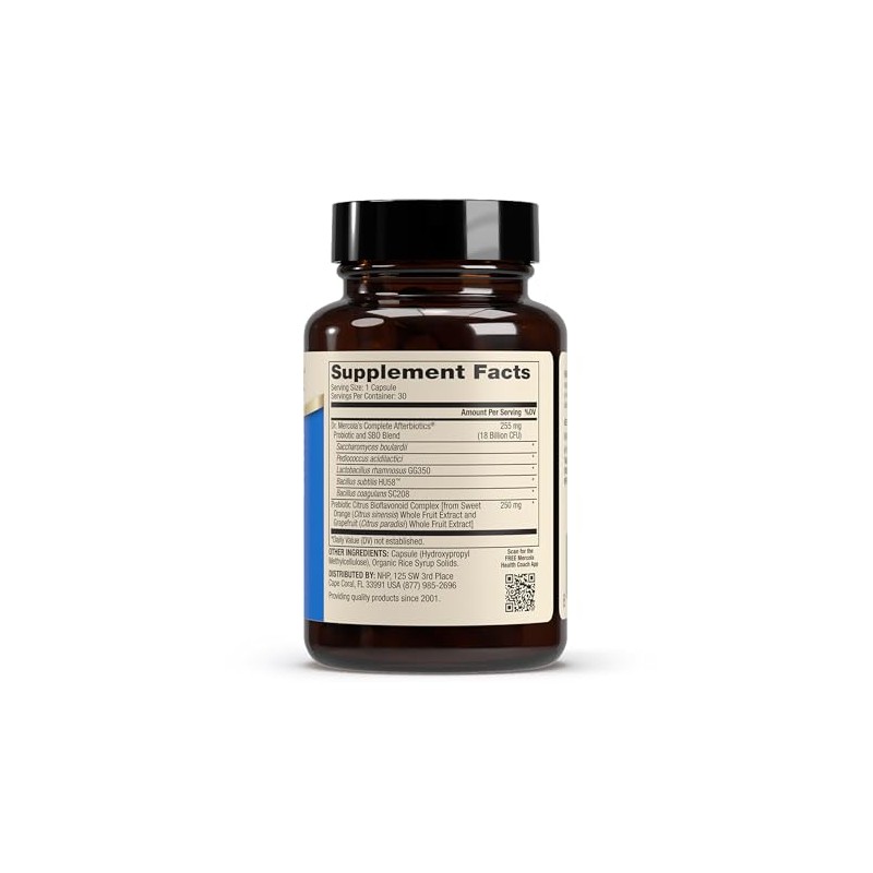Dr. Mercola Complete Afterbiotics Suplemento dietético (18 mil millones de