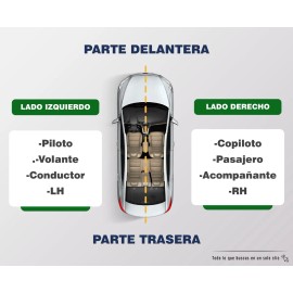 Espejo Lateral Fiesta 2011 2012 2013 2014 2015 2016