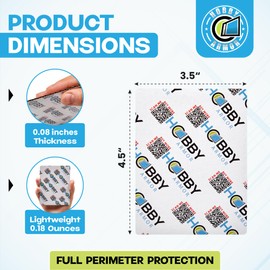 50 Pack Trading Card Shipping Protector by Hobby Armor, 3.5" x 4.5" with Rounded Corners, Vibrant Multi-Color Card Protector to Guard Cards from Dings, Premium Lightweight Cardboard Shipping Supplies