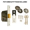 TSS 3 Lever Mortice Dead Locks for Internal Doors 2.5"