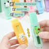 FENQURO Pack of 4 Retractable Erasers, Erasers for Pencils and