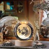 Artistic Gifts 3D Crystal Ball Night Light | Dimmable Engraved