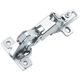 Hickory Hardware P5120-14-5B Euro Cabinet Concealed Hinge - Full Overlay Frameless Design with 165° Opening - Self Closing Feature - Easy Installation Hinge - Polished Nickel Finish 5 Sets of Pairs