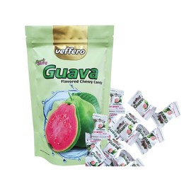 Veffero Simply Chewy guava flavored chewy candy,192g individually wrapped chewy candy