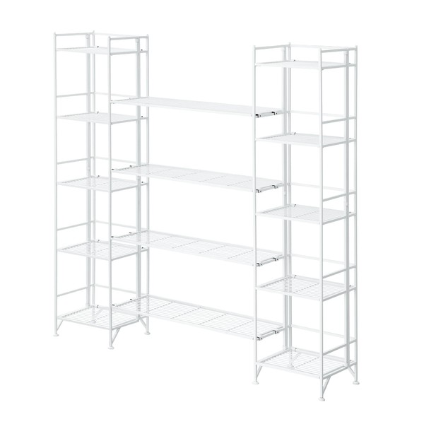 Convenience Concepts Xtra Storage Shelves - 5 Tier Folding Metal