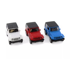Showcasts JEEP WRANGLER 1/43 DIECAST CAR SHOWCASTS 67425W/24 PACK OF 3