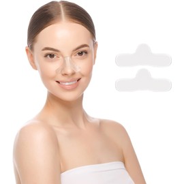 M.B. Leaf-Almohadillas nasales de gel CPAP - Protector nasal CPAP - Almohadilla nasal CPAP contra la irritación y el dolor - Almohadilla cómoda para dormir en la nariz (mediana (paquete de 2))