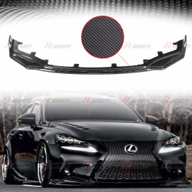 Unbranded Carbon Fiber Painted For Lexus Is F Sport 2017-2020 Front Bumper Lip Spoiler