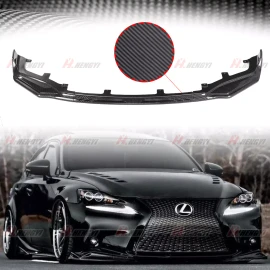Unbranded Carbon Fiber Painted For Lexus Is F Sport 2017-2020 Front Bumper Lip Spoiler