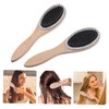 Outanaya 2pcs Wooden Hair Comb Detangler Brush for Men Women