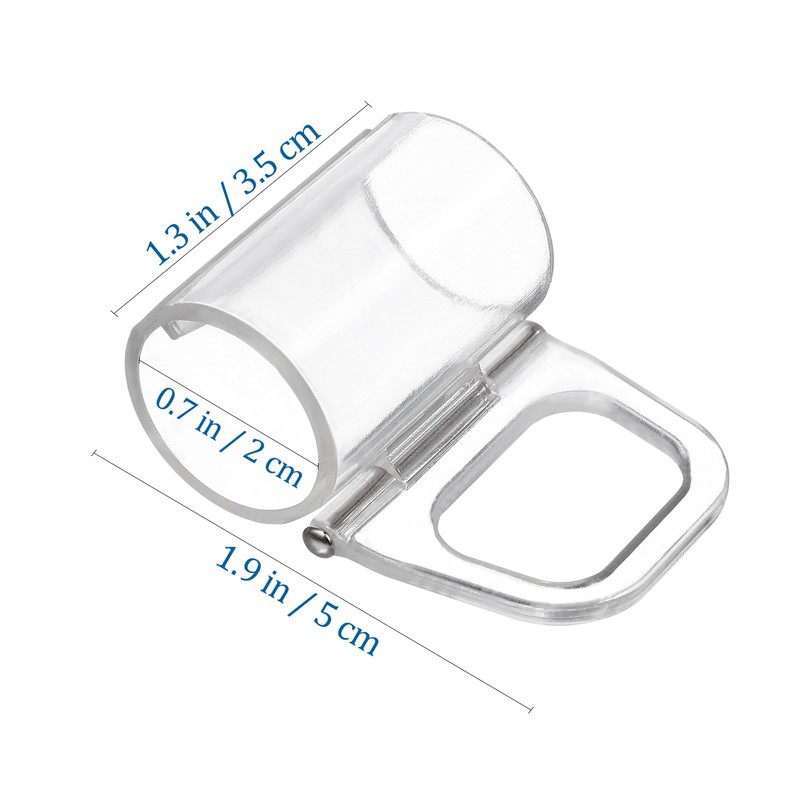 ibasenice 4 Blind Curtain Clips, Blind Clips, Blind Curtain Clips,