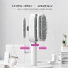 ZJchao Cojín Cepillo para Cabello Autolimpieza Masaje del Cuero Cabelludo