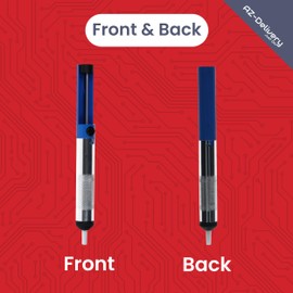 AZDelivery Desoldering Pump Soldering Pump Soldering Pump - Solder Remover for Electronics & Circuit Boards - Manual Vacuum Desoldering Tool with Heat Resistant Nozzle - Soldering Accessories for