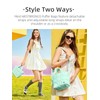 WESTBRONCO Small Puffer Bag Quilted Crossbody Bags for Women Puffy