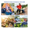 Estufilla Portátil Encendido Electrónico Para Camping