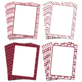 EggSun Stationery Paper,Love Heart Letterhead,Holiday Letters,Holiday Event Heart Stationery Paper For Writing Letters Office Invitations