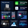 Adaptador Inalámbrico CarPlay con 5.8GHz WiFi, Adaptador Inalámbrico Android Auto,